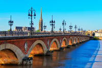 Bordeaux, vue d'un punt. Source: Kulturalia viatges.