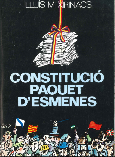 Constitució, paquet d'esmenes. Portada. Constitució, paquet d'esmenes. Portada.