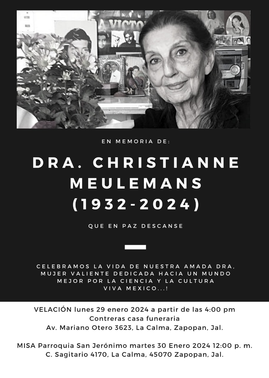 Doctora Cristianne Meulemans (1932-2024).
