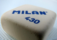 Goma de borrar «Milan 430».