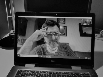 Jordi Bilbeny en blanc i negre. Jordi Bilbeny en blanc i negre.