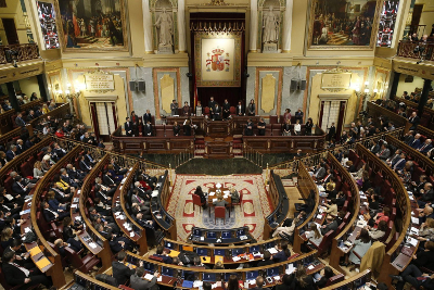 La sobirania del poble espanyol recau en el Congrés dels Diputats, en teoria, segons la Constitució espanyola./J.J. Guillén/EFE.
