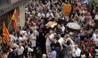 Lluís Maria Xirinacs. Funeral multitudinario.