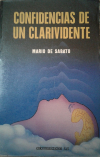 Mario de Sábato. Confidencias de un clarividente. Portada en castellano.