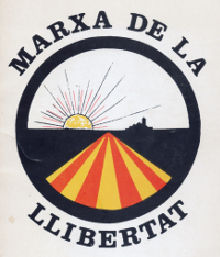 Marxa de la Llibertat. Logotip.