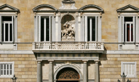 Palau de la Generalitat de Catalunya. Portal.