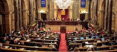 Foto: Parlamento de Cataluña.