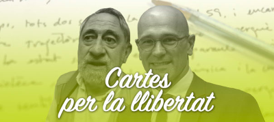 Pepe Beúnza i Raül Romeva. Cartes per la llibertat.