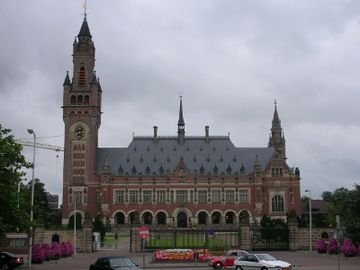 Tribunal Internacional de la Haia. Seu. Tribunal Internacional de la Haia. Seu.